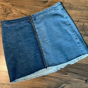 Target denim skirt sz14
